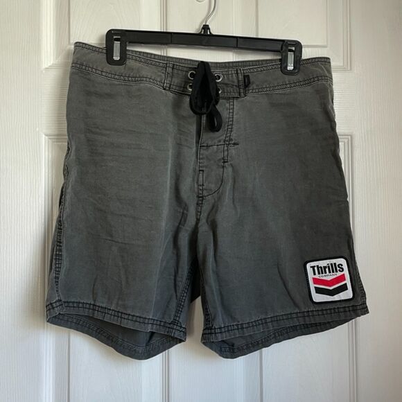 Thrills grey shorts - Picture 1 of 6